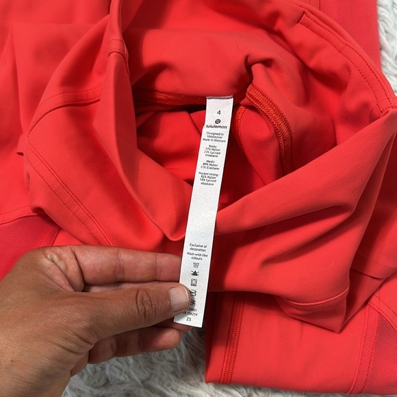 Lululemon Mastered Motion High-Rise Tight 28" Thermal Red - Picture 3 of 7